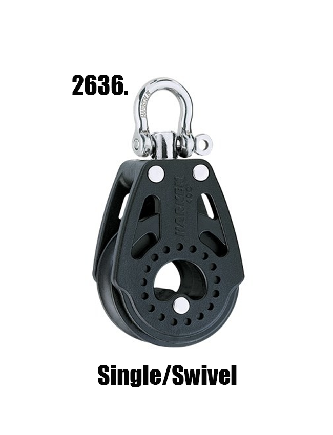 Harken Carbo Air Blocks - 40mm 2636 - 2644. Cheek