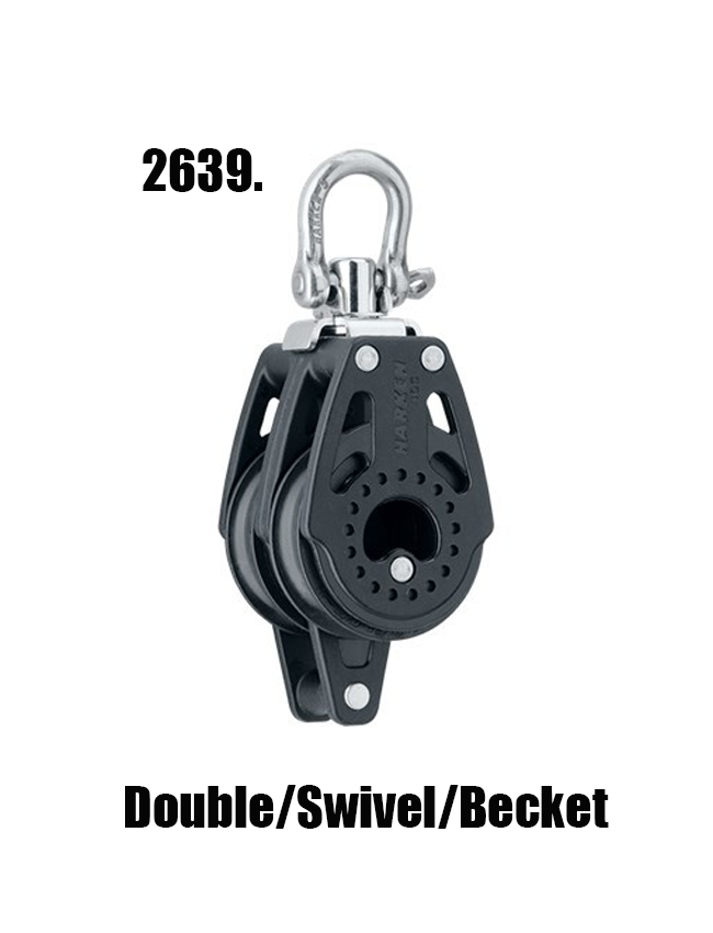 Harken Carbo Air Blocks - 40mm 2636