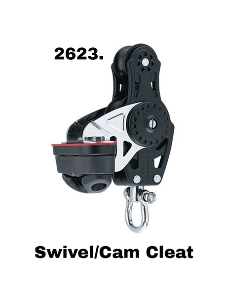 Harken Carbo Fiddle Blocks - 57mm 2621