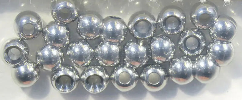 Hareline Cyclop Bead Eyes - Nickel | Harbour Chandler