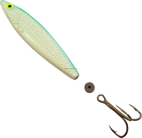 Buzz Bomb Zzinger 4.5" - Green Pearl