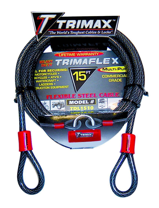 Trimax Dual Loop Cable 15"