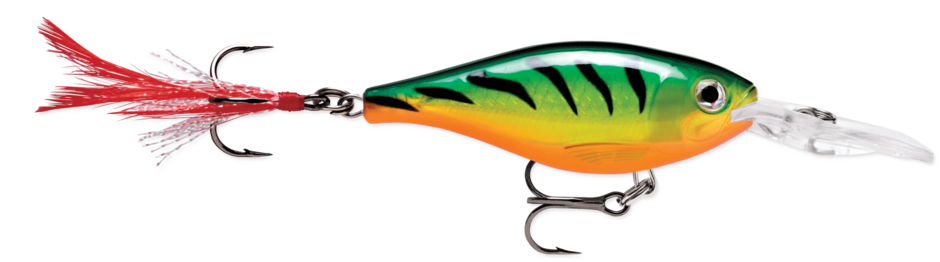 Rapala X-Rap Shad - Firetiger, 2-1/2"
