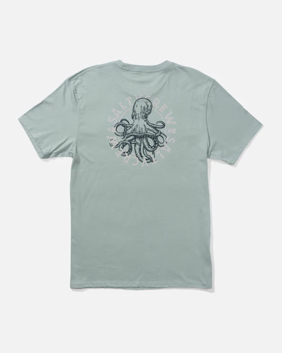 Salty Crew Tentacles Tee- Mackerel - M