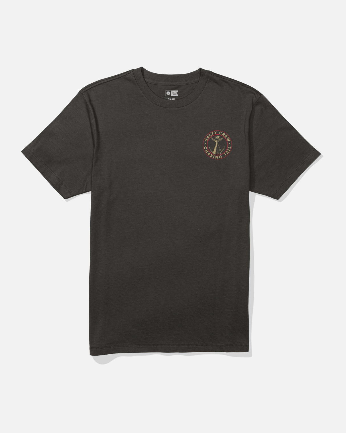 Front view of the Tailgate Tee - Black.