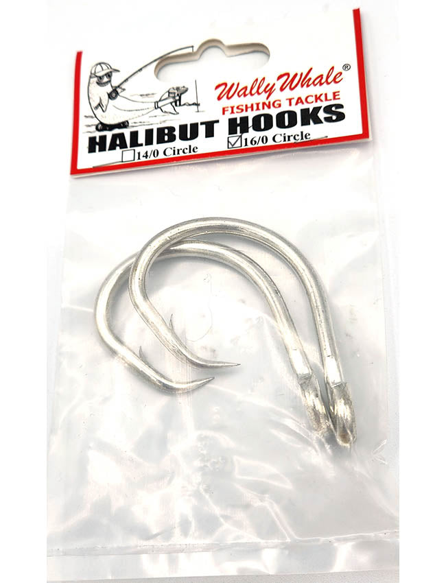 Wally Whale Halibut Circle Hooks - 16/0 Z-HH1149-16