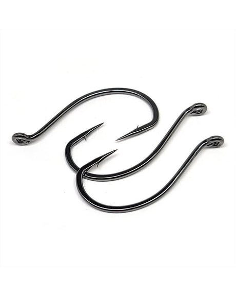 Gamakatsu Walleye Wide Gap NS Black 202406-25 - #6 - 25 Pack