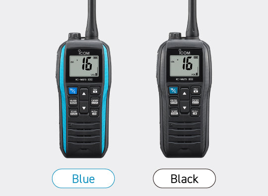 Icom IC-M25 EVO Float N' Flash Handheld VHF - Black