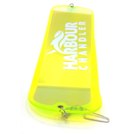 Oki Big Shooter Flasher HC Custom - HC Logo - Chartreuse UV Moonjelly