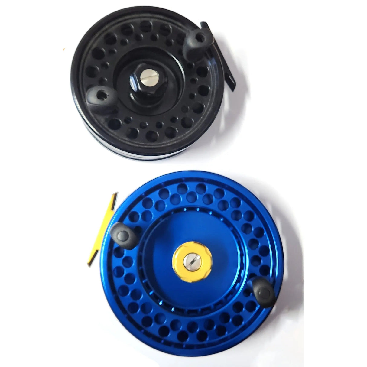 * R3ef High Speed Mooching Reel 5-1/4" - Blue/Gold Salty Outdoors