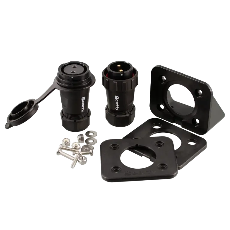 Scotty Downrigger Plug 2121 - 12V Plug & Socket Scotty