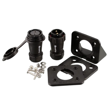 Scotty Downrigger Plug 2121 - 12V Plug & Socket Scotty