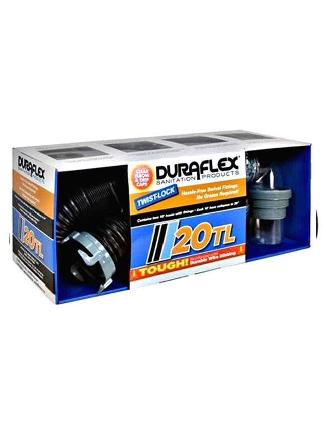 *Duraflex Vortex Sewer Hose Kit - Vortex EXO - 20"