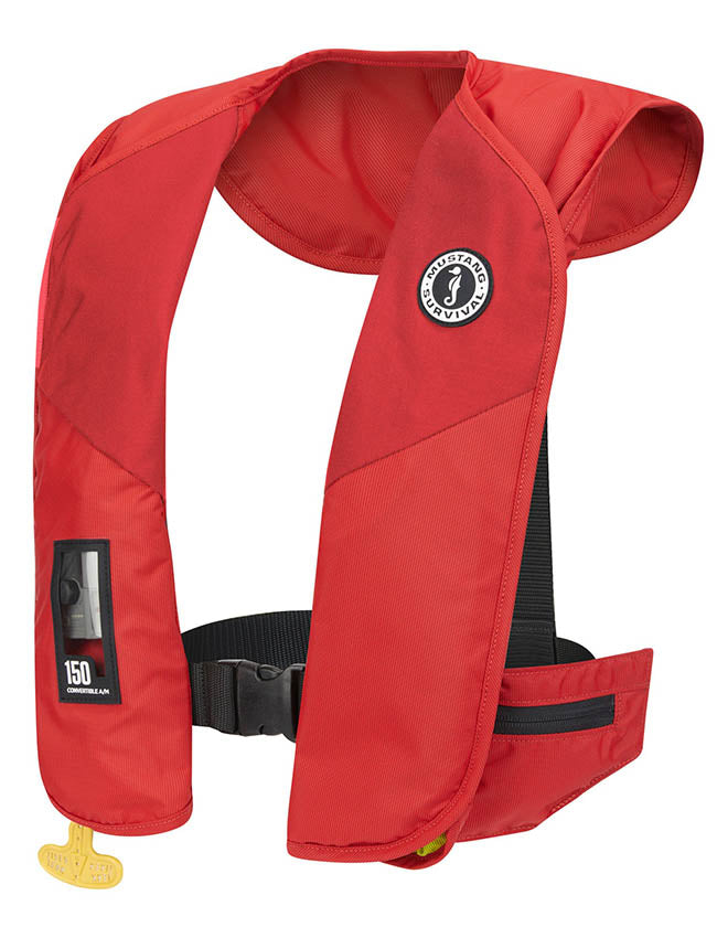 Mustang MIT 150 Convertible Auto/Manual Inflatable PFD MD2021-GRY