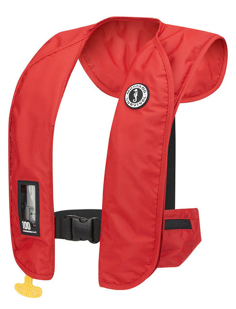 Mustang MIT 100 Convertible Auto/Manual Inflatable PFD MD2040-RD
