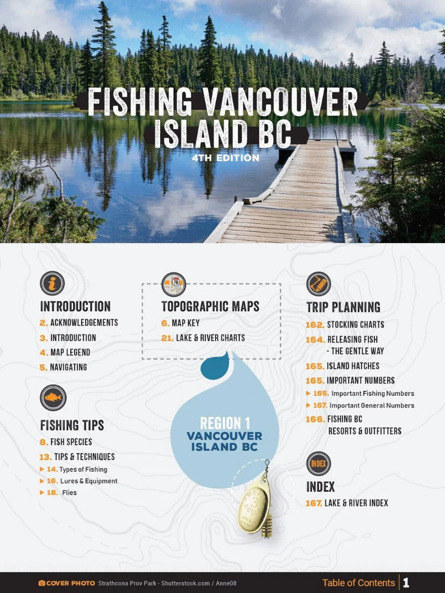 Vancouver Island Fishing Charts