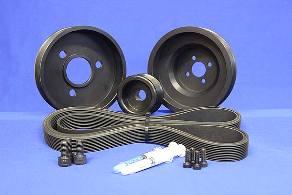 Yanmar JH Series Serpentine Pulley Kits - 3JH4