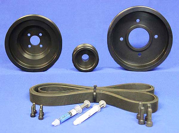 Yanmar JH Series Serpentine Pulley Kits - 4JH