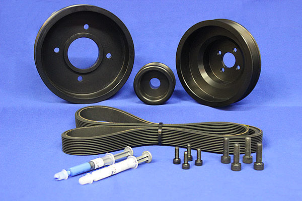 Yanmar JH Series Serpentine Pulley Kits - 4JH3-HTE