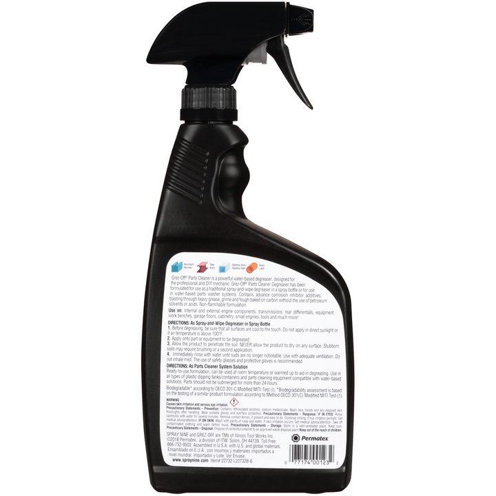 Spraynine Grez-Off® Heavy Duty Degreaser 32 oz