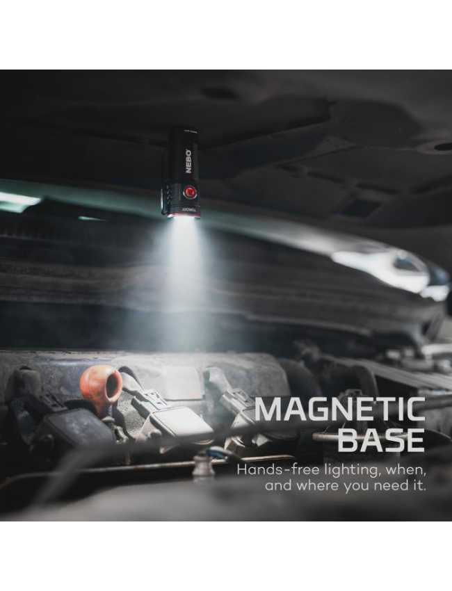 Nebo Torchy 2K Lumen Rechargeable Flashlight