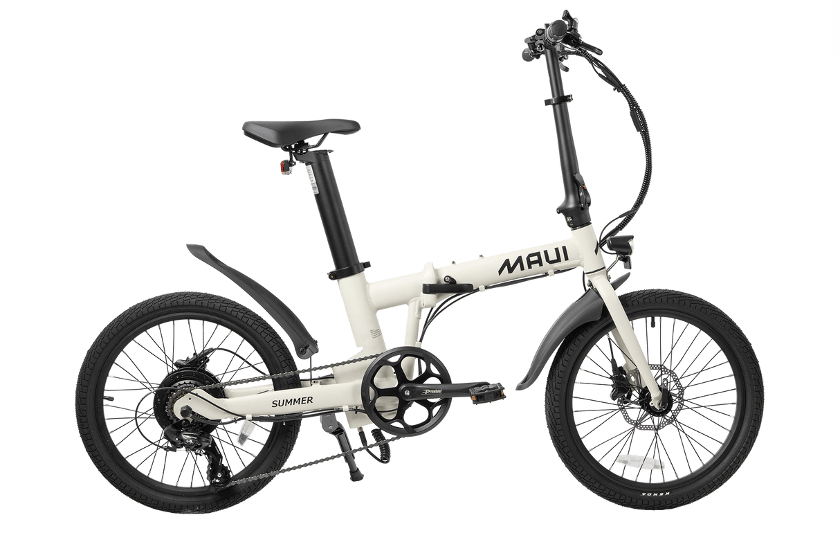 Maui Summer MBFB02 Electric Lightweight Folding Bike MBFB02WTH