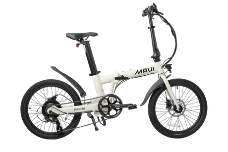 Maui Summer MBFB02 Electric Lightweight Folding Bike MBFB02WTH