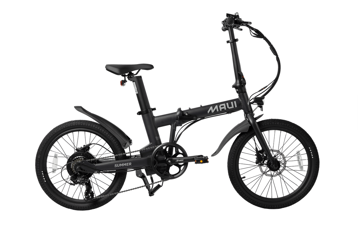 Maui Summer MBFB02 Electric Lightweight Folding Bike MBFB02WTH