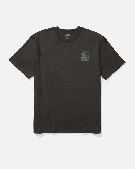 Front view of the Archway Classic Tee - Black.