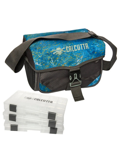 Calcutta Squall Express Bag w/ 3 3600 Trays - Coastal Camo
