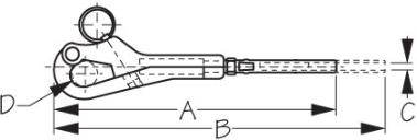 Seadog - PELICAN HOOK Investment Cast 316 Stainless Steel 189700 - 4"
