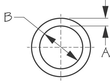 Seadog - ROUND RING Formed Steel Hot Dipped Galvanized 192630 - 1/2"
