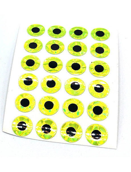 WTP Eye Stickers - Chartreuse EYES-XS-C