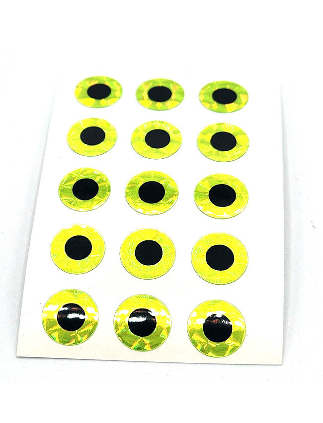 WTP Eye Stickers - Chartreuse EYES-XS-C