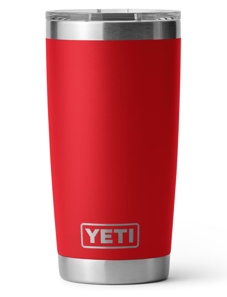 YETI Rambler 20oz Tumbler with Magslider Lid – Red