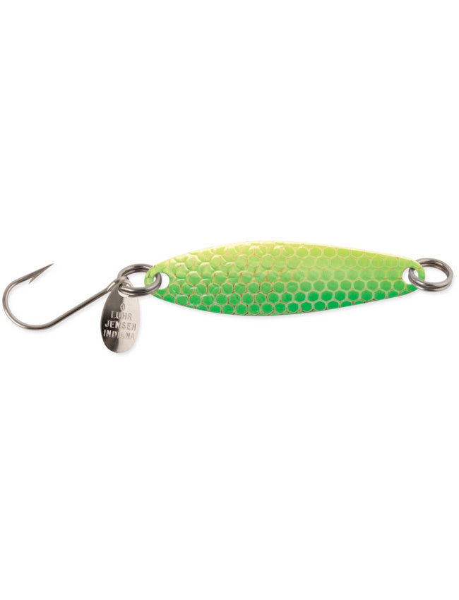 Luhr Jensen Needlefish 1-1/2" Green Hot Scale