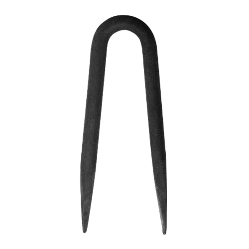 Black Log Staple - 1/2 X 6