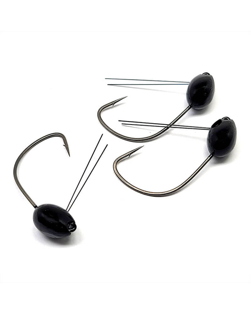 Gamakatsu G Finesse Jig Head Wacky Green Pumpkin 312411-GP-3/16