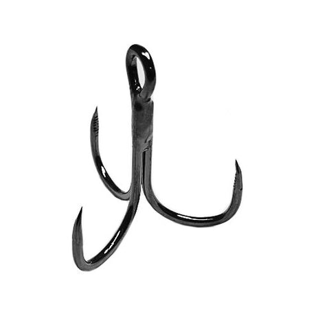 Maruto Trinity Treble Hook UV Blue - Size 4 - 10 Pack