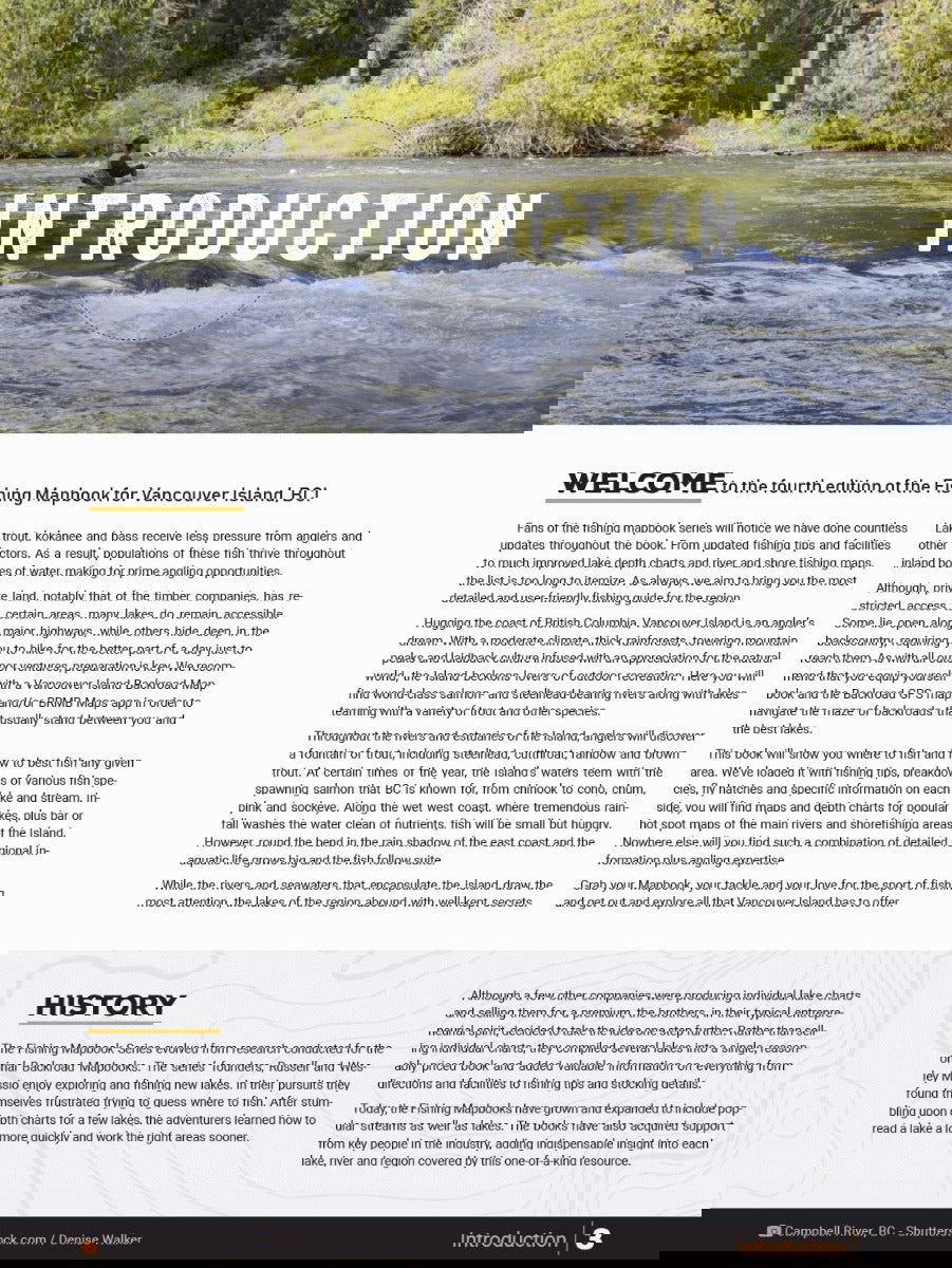 Vancouver Island Fishing Charts