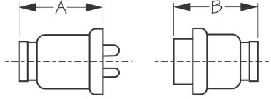 Seadog Polarized Molded Electrical Connector 426162-1