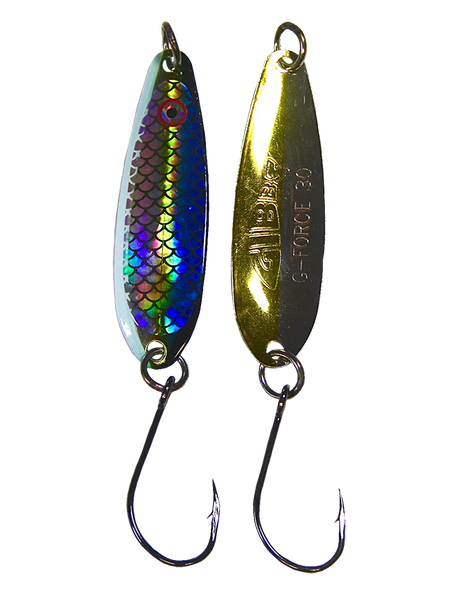 Gibbs Delta G Force Spoon - Gold Nugget Herring Aid 33226 - 3"