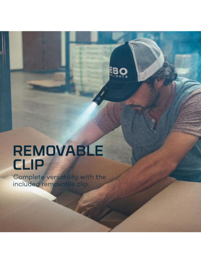 Nebo Torchy 2K Lumen Rechargeable Flashlight