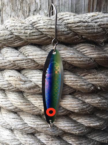 Silver Horde Kingfisher Spoon - Silver Knight Herring Aid 4141-111-873 - 4"