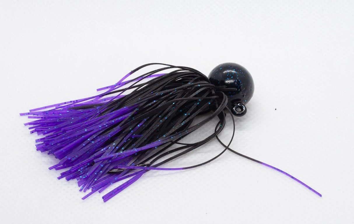 BnR Tackle Salmon Twitching Jig - Purple/Black BNR Tackle