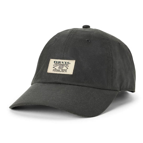 Orvis Vintage Waxed Cotton Ball Cap - Tarragon