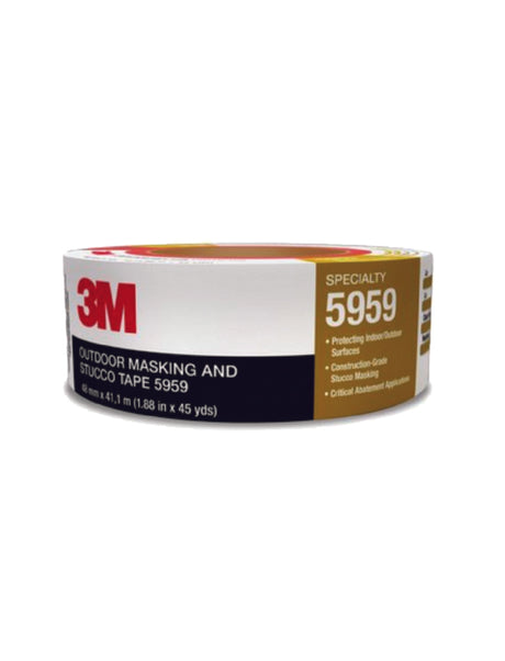3M Outdoor Masking & Stucco Tape - 2" x 147ft (45m) 59592