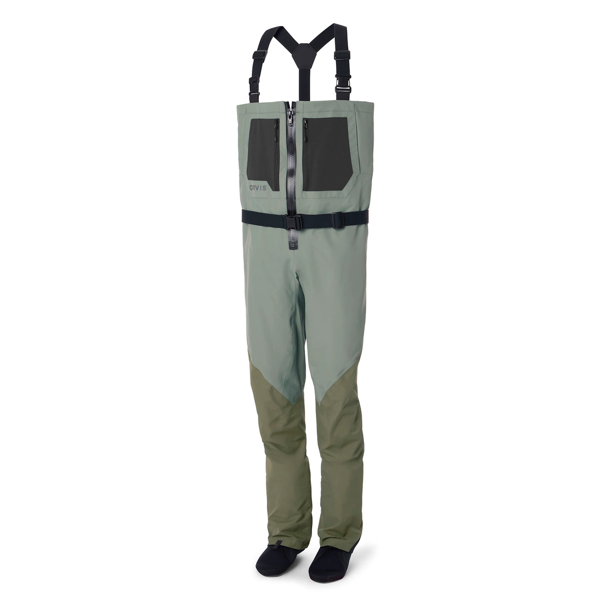 Orvis Men's Clearwater Zip Waders - Sagebrush
