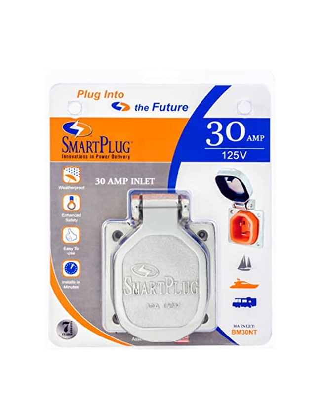 Smart Plug 30 Amp SS Inlet