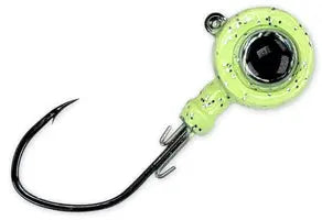 Gamakatsu MaxEye Jig Pill Head - Glow Silver Sparkle Gamakatsu